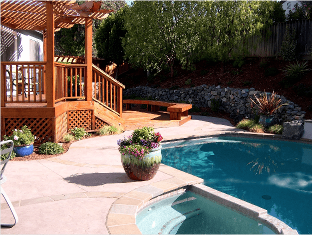 Picture of Confidence Landscaping recently completed this backyard landscape project. - Confidence Landscaping, Inc.