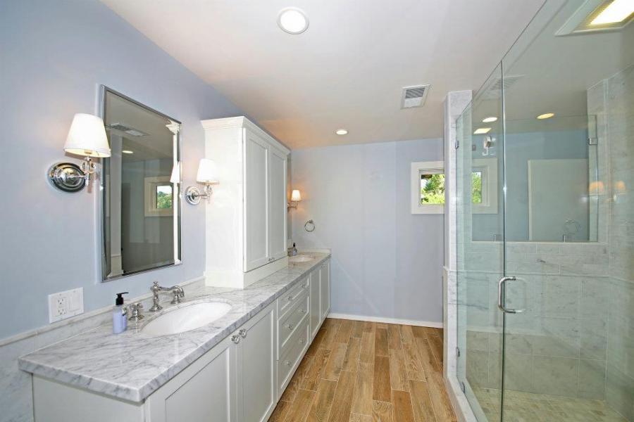Picture of A bathroom remodeling project in Mill Valley. - Gold Hammer Construction, Inc.