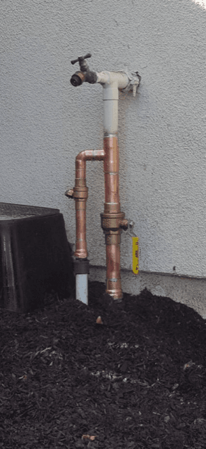 Picture of A recent water main project by Advanced Plumbing and Rooter Service - Advanced Plumbing and Rooter Service