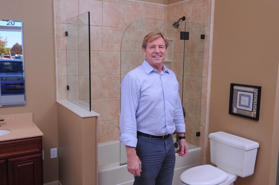 Picture of Peter Schicker owner of ReBath by Schicker invites you to visit his showroom - Re-Bath by Schicker