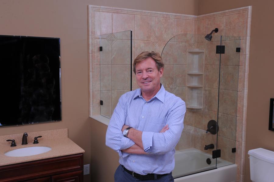 Picture of Peter Schicker owner of ReBath by Schicker has been in the bathroom construction business for over 30 years - Re-Bath by Schicker