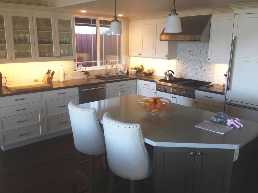 Picture of Evenich Construction Inc. remodeled this kitchen for a client. - Evenich Construction, Inc.