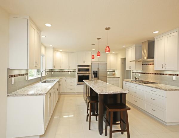 Picture of A recent kitchen remodeling project in Novato - Gold Hammer Construction, Inc.