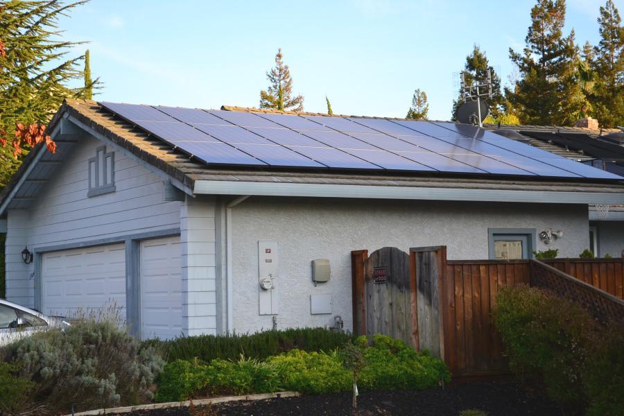 Picture of A recent residential solar panel installation by Highlight Solar - Highlight Solar
