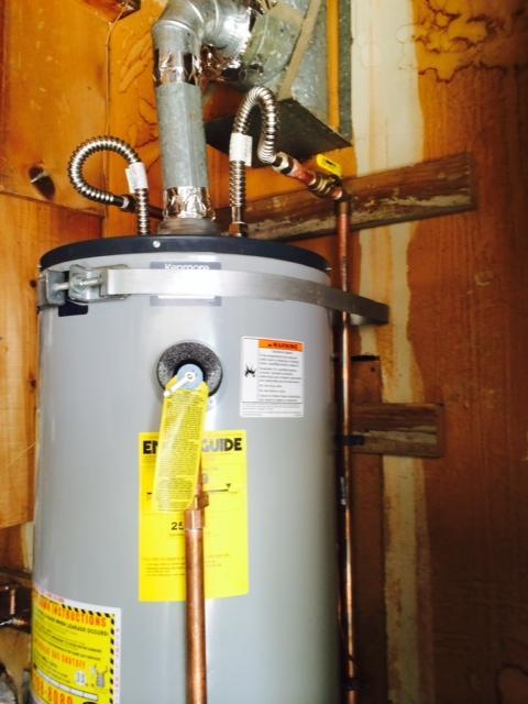 Picture of Rayne Plumbing and Sewer Service recently installed this water heater. - Rayne Plumbing and Sewer Service, Inc.