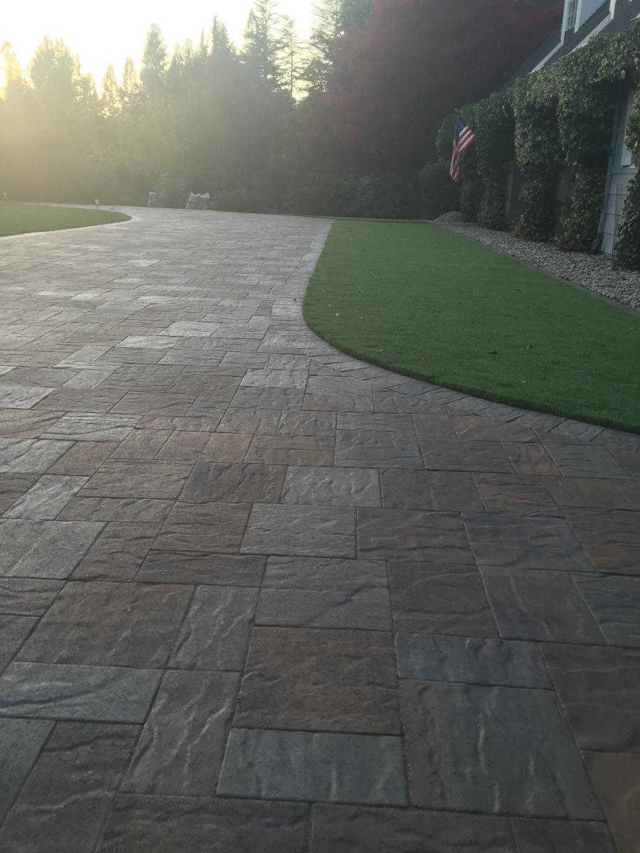 Picture of A Catalina slate installation by Atlas Pavers - Atlas Pavers Co.