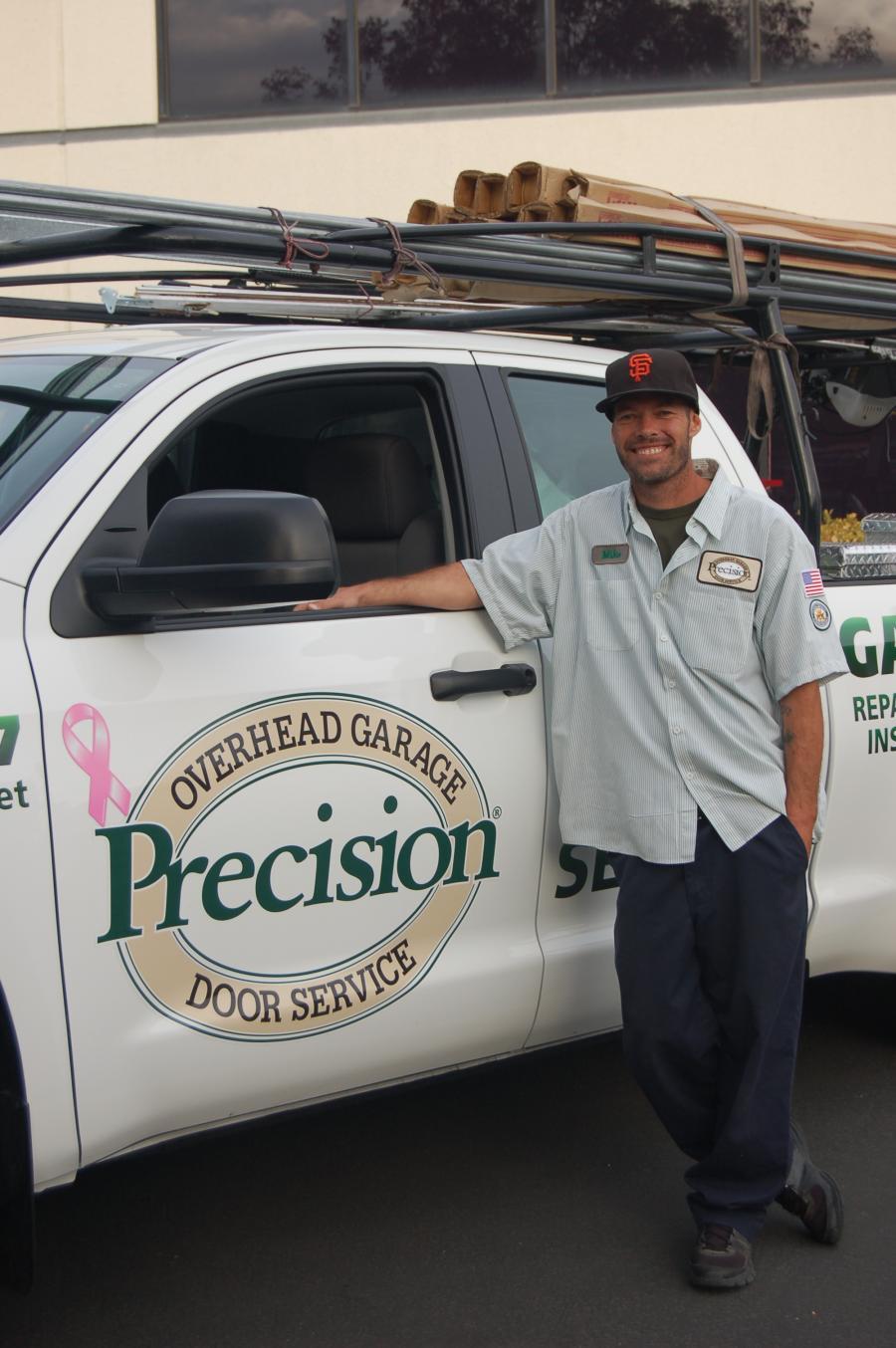 Picture of Every technician is fully trained before being sent into the field. - Precision Door Services of the Bay Area