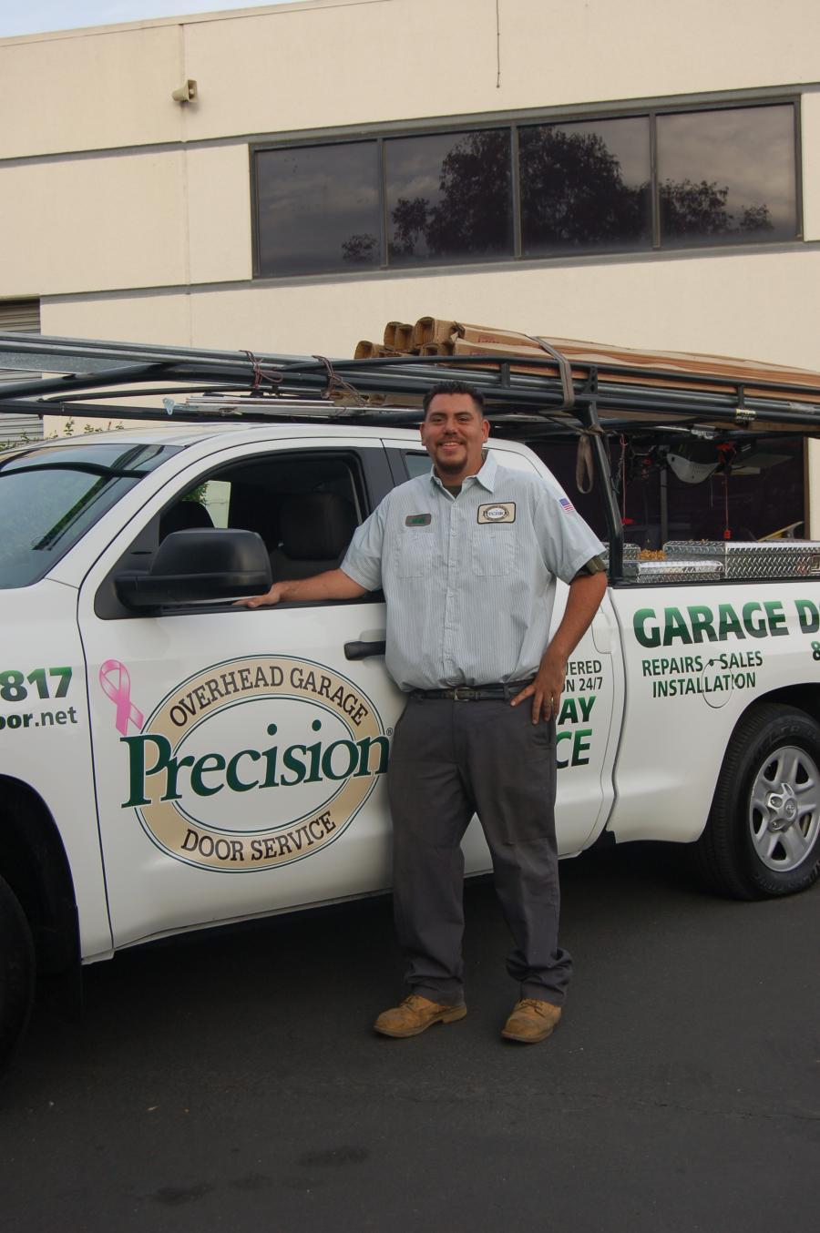 Picture of Precision Door Services of the Bay Area's friendly staff members enjoy their interactions with customers. - Precision Door Services of the Bay Area
