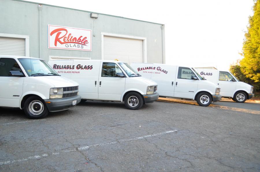 Picture of A look at Reliable Glass' fleet of service vehicles - Reliable Glass