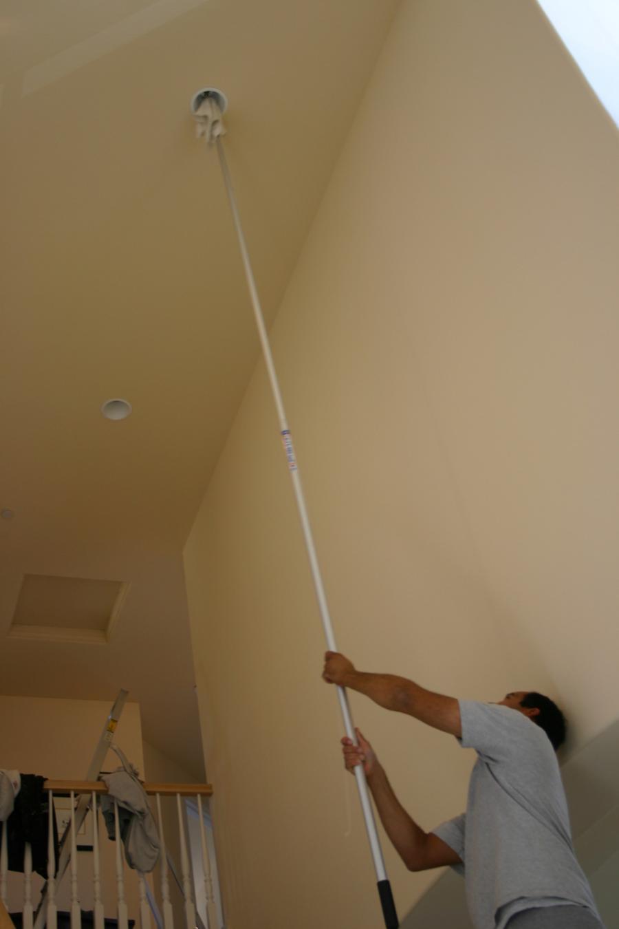 Picture of SonoMarin Cleaning Services believes removing cobwebs on every visit is important for achieving the best long-term results. - SonoMarin Cleaning Services, Inc.