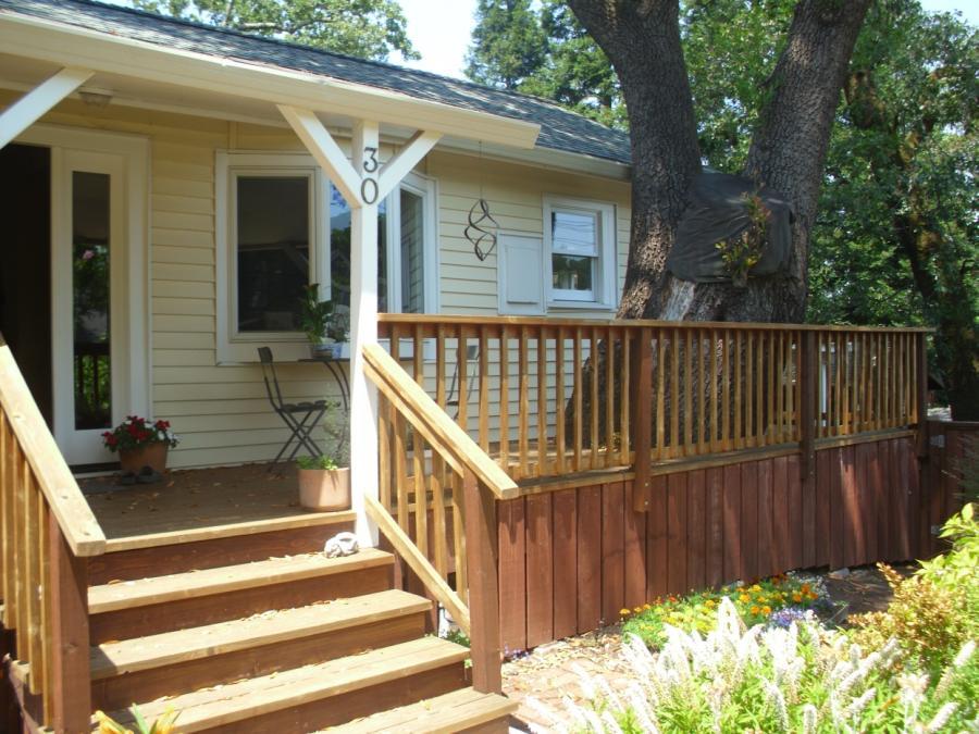 Picture of Thomas A Daly Construction built this new level porch deck to provide more usable space. - Thomas A Daly Construction