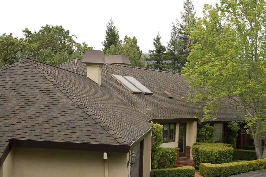 Picture of Mid-Peninsula Roofing installed this composition roof. - Mid-Peninsula Roofing Inc.