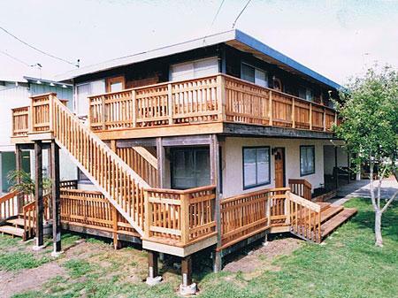 Picture of A recent exterior project featuring two-story decking and stairs - Michal Gerard Construction