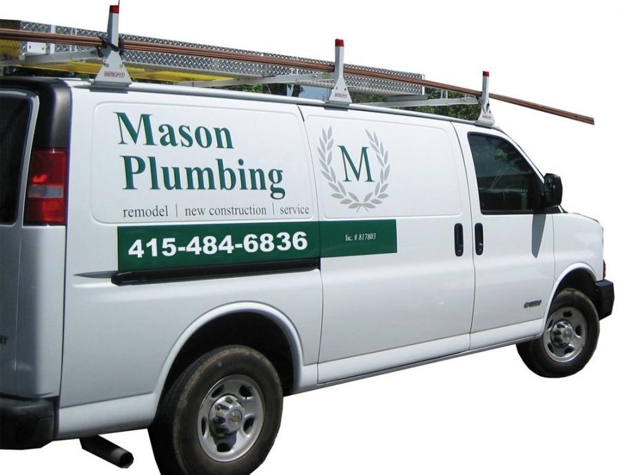 Picture of Mason Plumbing's technicians on a recent jobsite - Mason Plumbing, Inc.