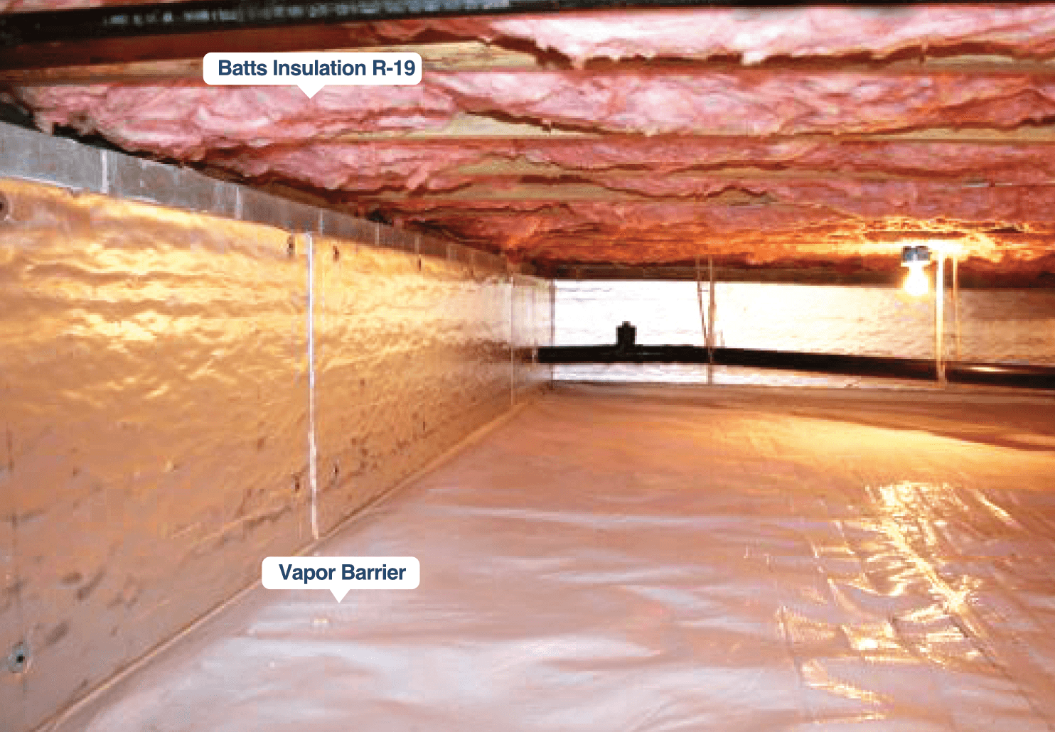 Picture of A look at a completed crawl space cleaning project - Atticare Construction