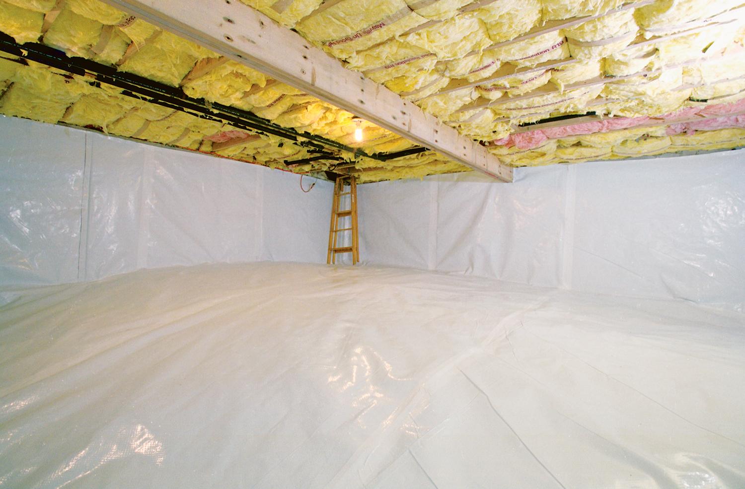 Picture of Atticare recently cleaned this crawl space. - Atticare Construction