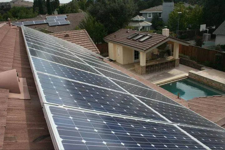 Picture of A recent solar panel installation by Quality First Home Improvement Inc. - Quality First Home Improvement, Inc.
