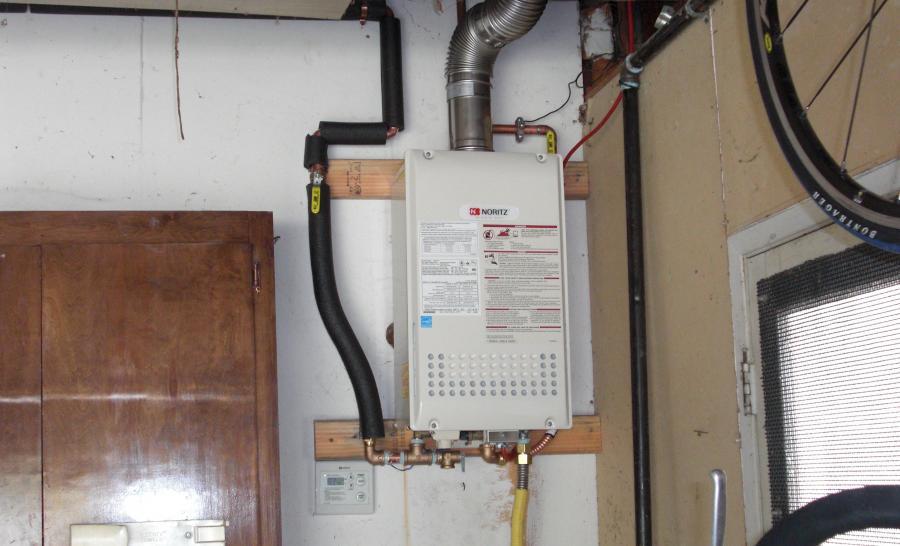 Picture of Water Heaters Masters recommends Noritz tankless water heaters. - Water Heaters Masters Inc.