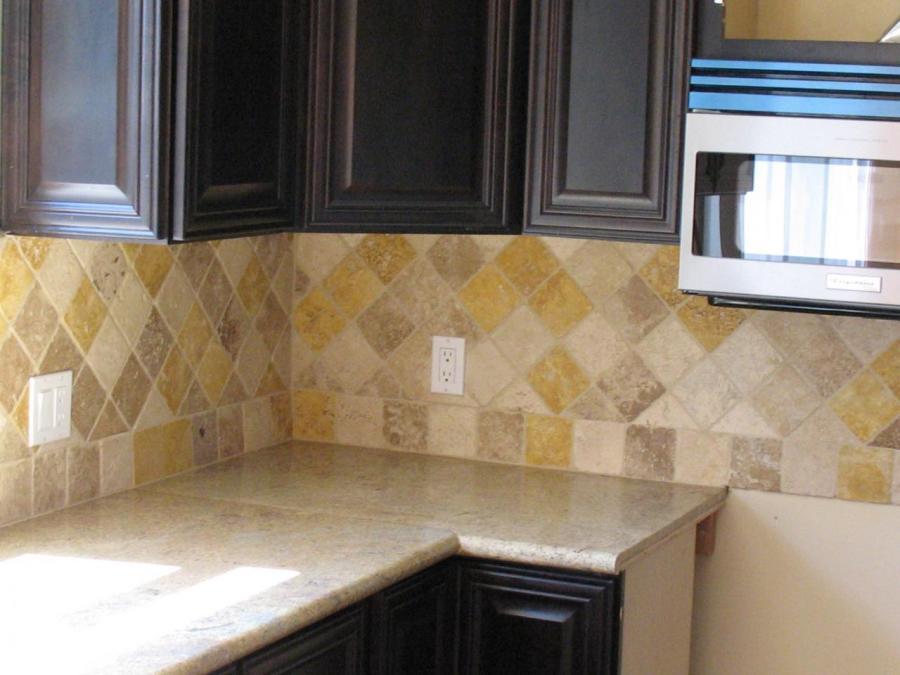 Picture of DC Tile and Stone installed this kitchen backsplash. - DC Tile and Stone