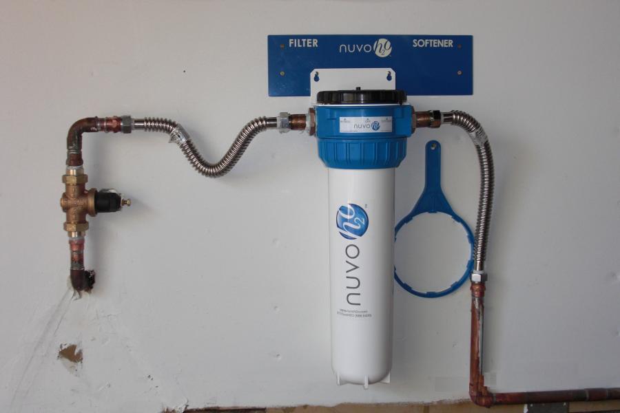 Picture of Water Heaters Masters offers Novo water filtration/softening systems. - Water Heaters Masters Inc.