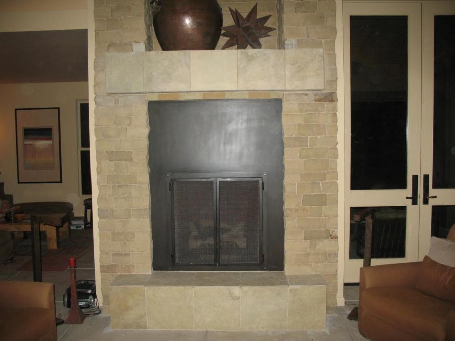 Picture of A recent fireplace project in Penngrove - DC Tile and Stone