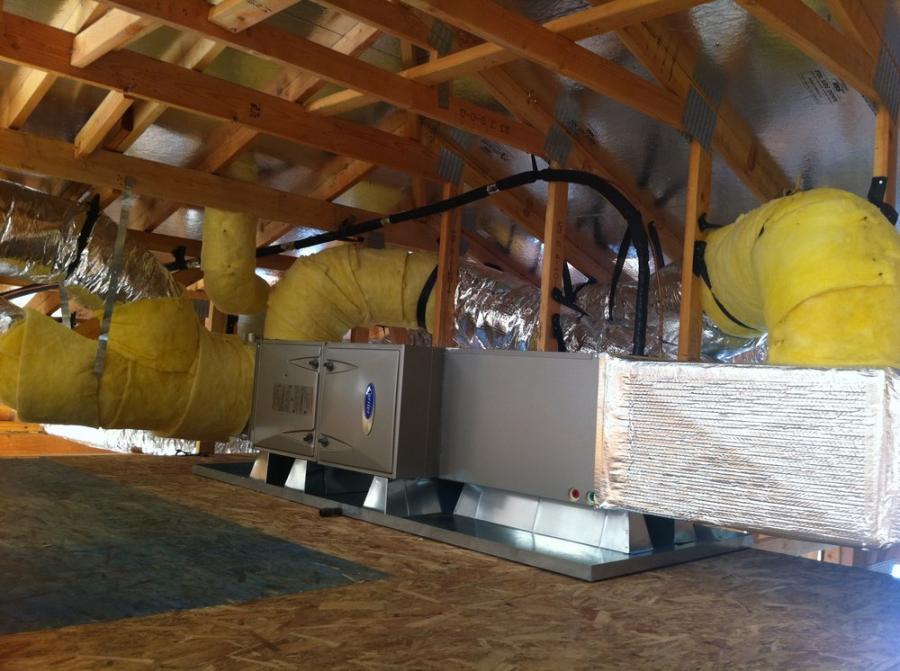 Picture of AIS Heating & Air Conditioning installed this HVAC system in a home in Fremont. - AIS Heating & Air Conditioning