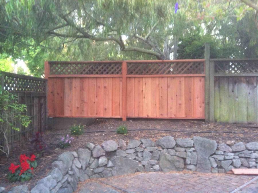 Picture of Completed fence addition - A Reliable Handyman