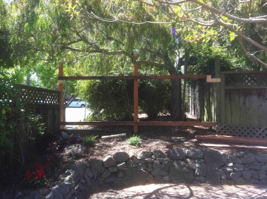Picture of Fence addition - During - A Reliable Handyman