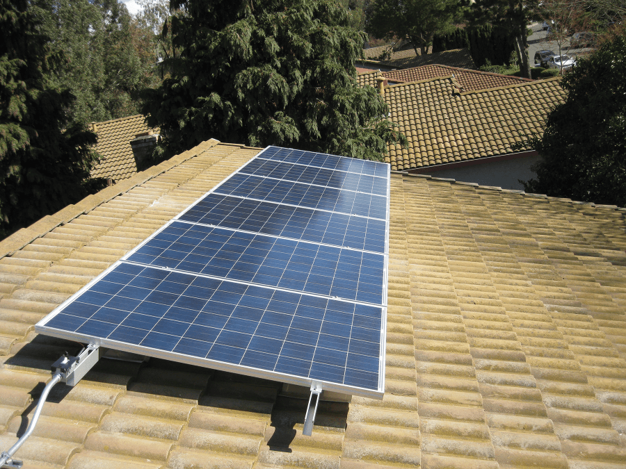 Picture of One of High Definition Solar's specialties is installing solar systems on tile roofs. - High Definition Solar