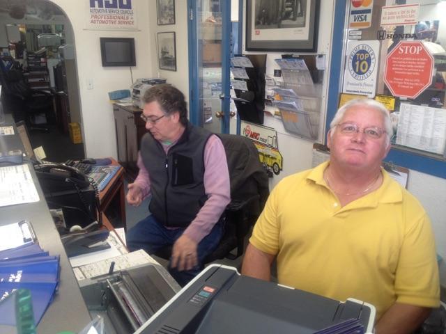 Picture of Stuart (L) and Mitch are journeymen auto technicians and helpful service advisors. - Acur-it Auto Repair