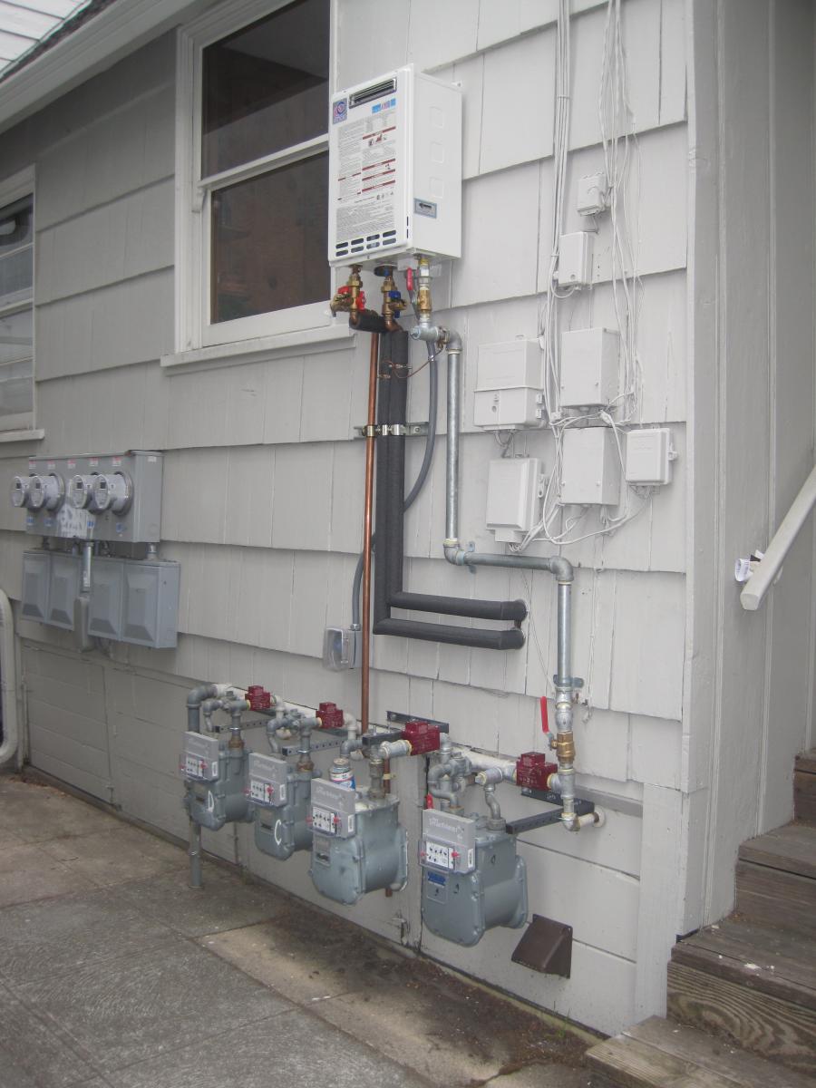 Picture of Albert Nahman Plumbing and Heating installs gas shutoffs. - Albert Nahman Plumbing, Heating and Cooling