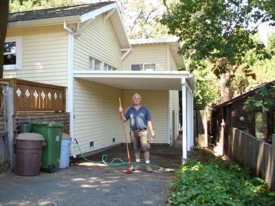 Picture of Thomas A Daly Construction built this 300-square-foot carport to accommodate the client's needs. - Thomas A Daly Construction