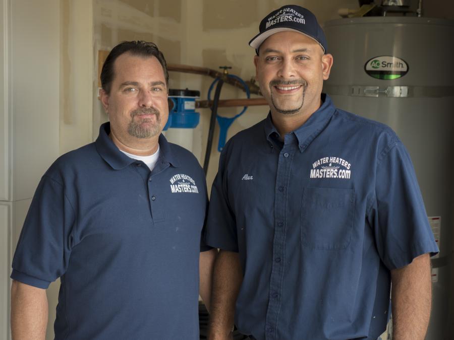 Picture of Water Heaters Masters owners Matthew Hechim & Alex Diaz - Water Heaters Masters Inc.