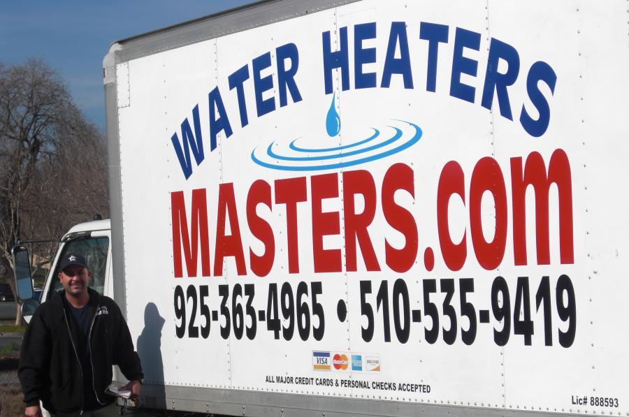 Picture of Water Heaters Masters accepts Visa, MasterCard, American Express, and Discover. - Water Heaters Masters Inc.