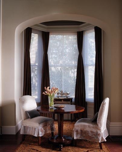 Picture of Add drapery panels to create a unique look. - Creative Window Fashions, Inc.