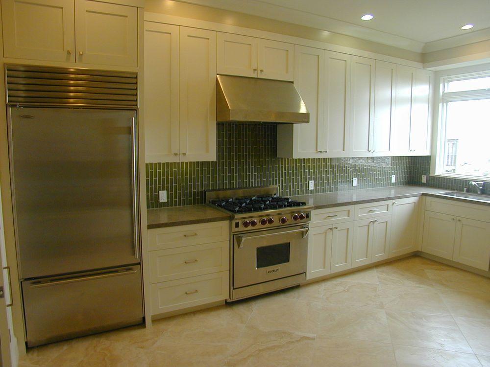 Picture of REFCorp installed the undercounter and recessed LED lights in this kitchen. - REFCorp