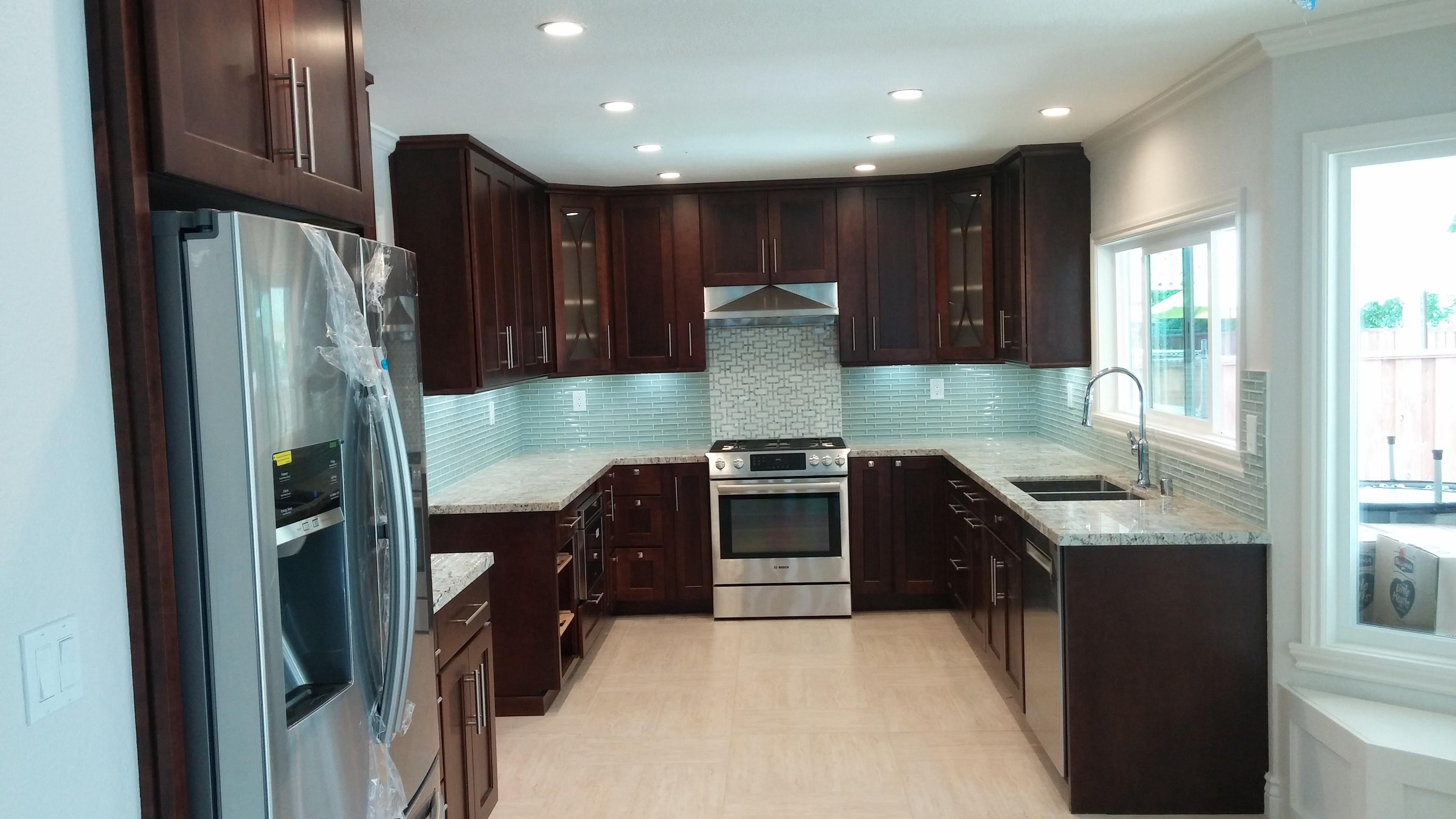 Picture of A recent kitchen remodeling project by East Bay PC Construction - East Bay PC Construction, Inc.