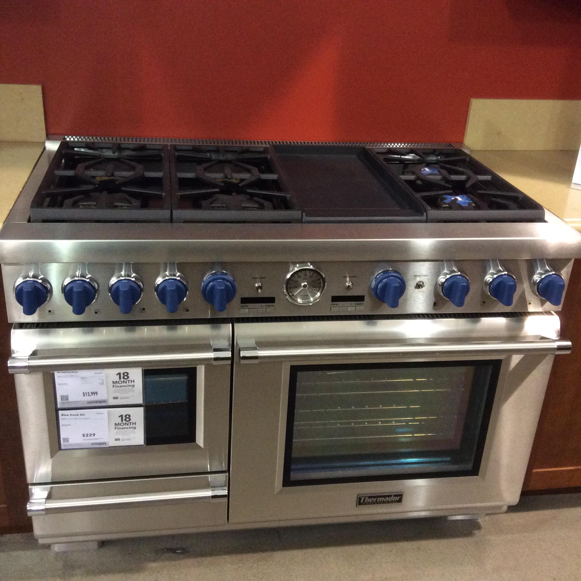 Picture of Kelly's Appliance Center is factory-authorized to service Thermador appliances like this kitchen range. - Kelly's Appliance Center