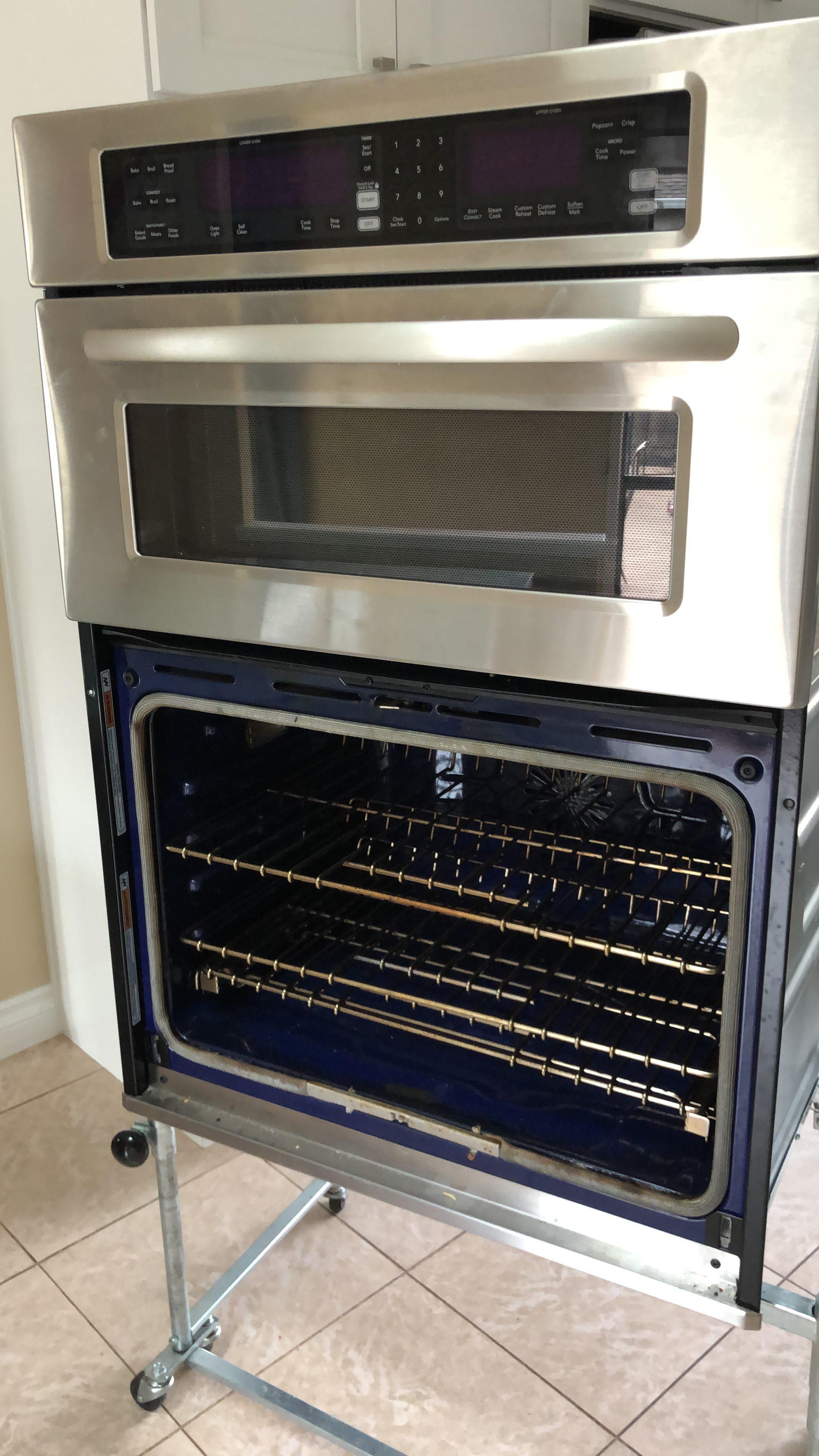 Picture of FixEm Appliance Repair fixed this built-in oven which was overheating. - FixEm Appliance Repair
