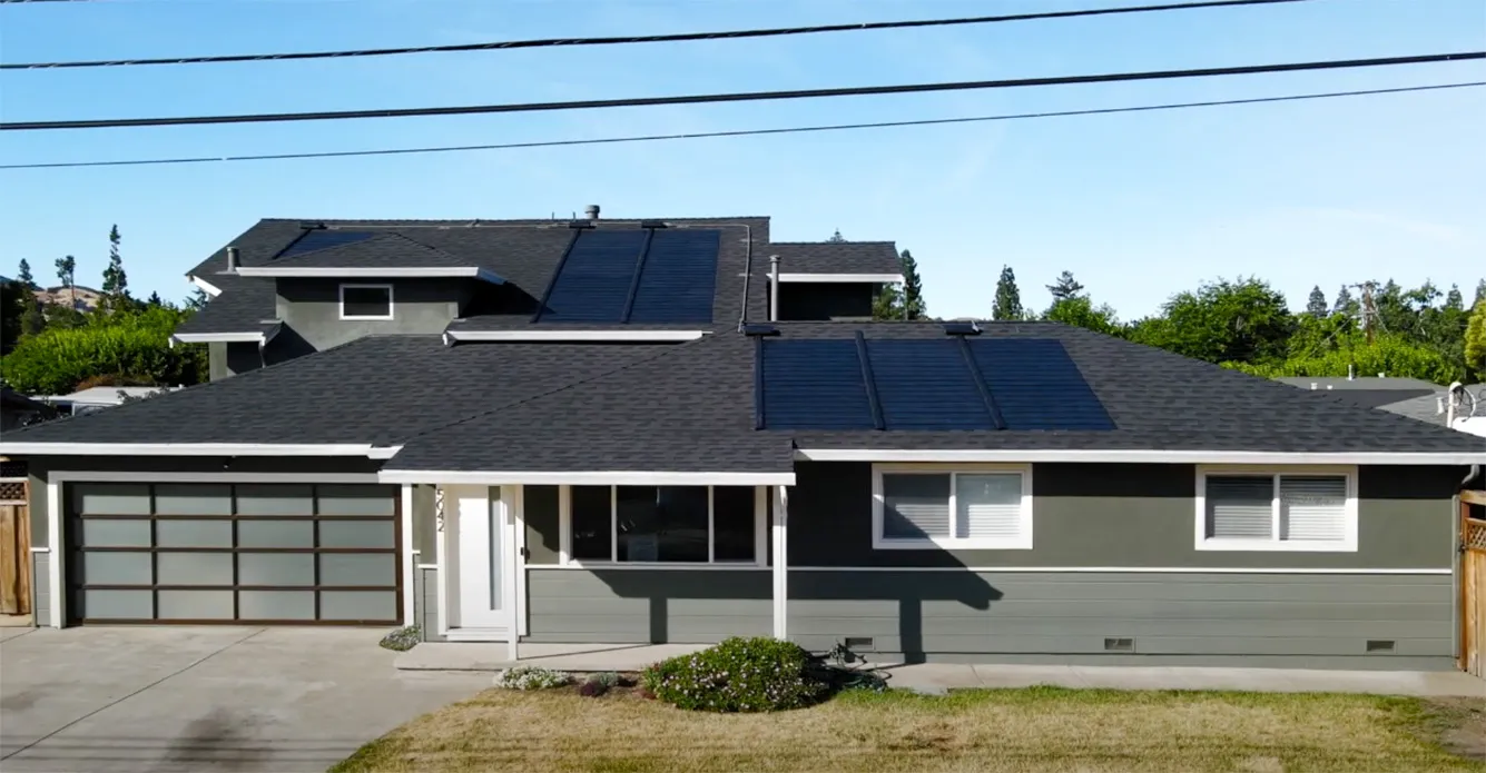 Picture of Bay Valley Roofing showcases their commitment to quality outcomes with a sleek roofing installation adorned with solar panels, reflecting their Diamond Certified expertise. Copyright ©2025 Diamond Certified Resource - Bay Valley Roofing