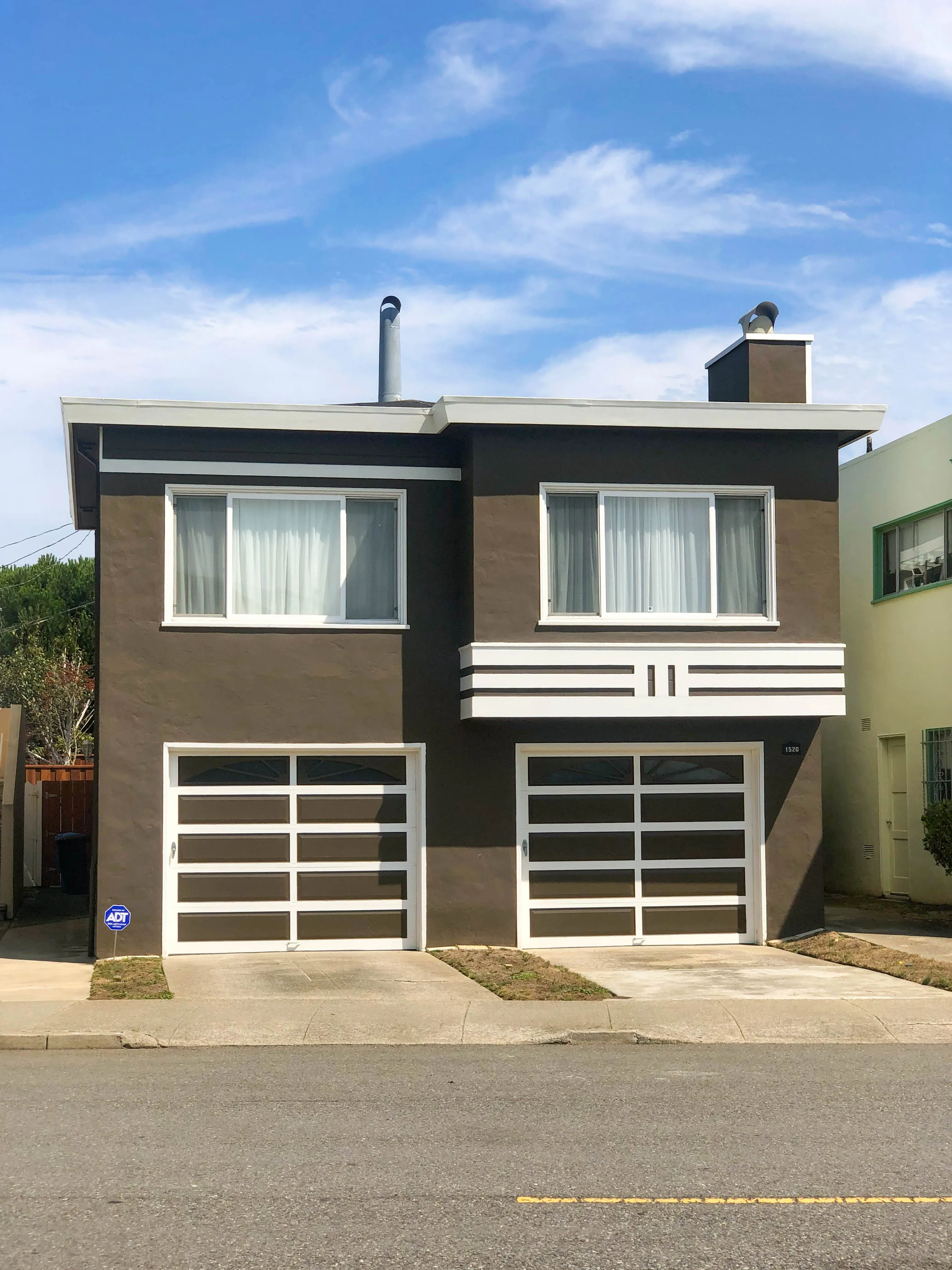 Picture of The freshly painted faÃ§ade of this modern duplex exudes an understated charm, reflecting Michael Sack Painting, Inc.'s focus on quality outcomes. Their expertise in transforming exteriors is evident here. Copyright ©2025 Diamond Certified Resource

 - Michael Sack Painting, Inc.