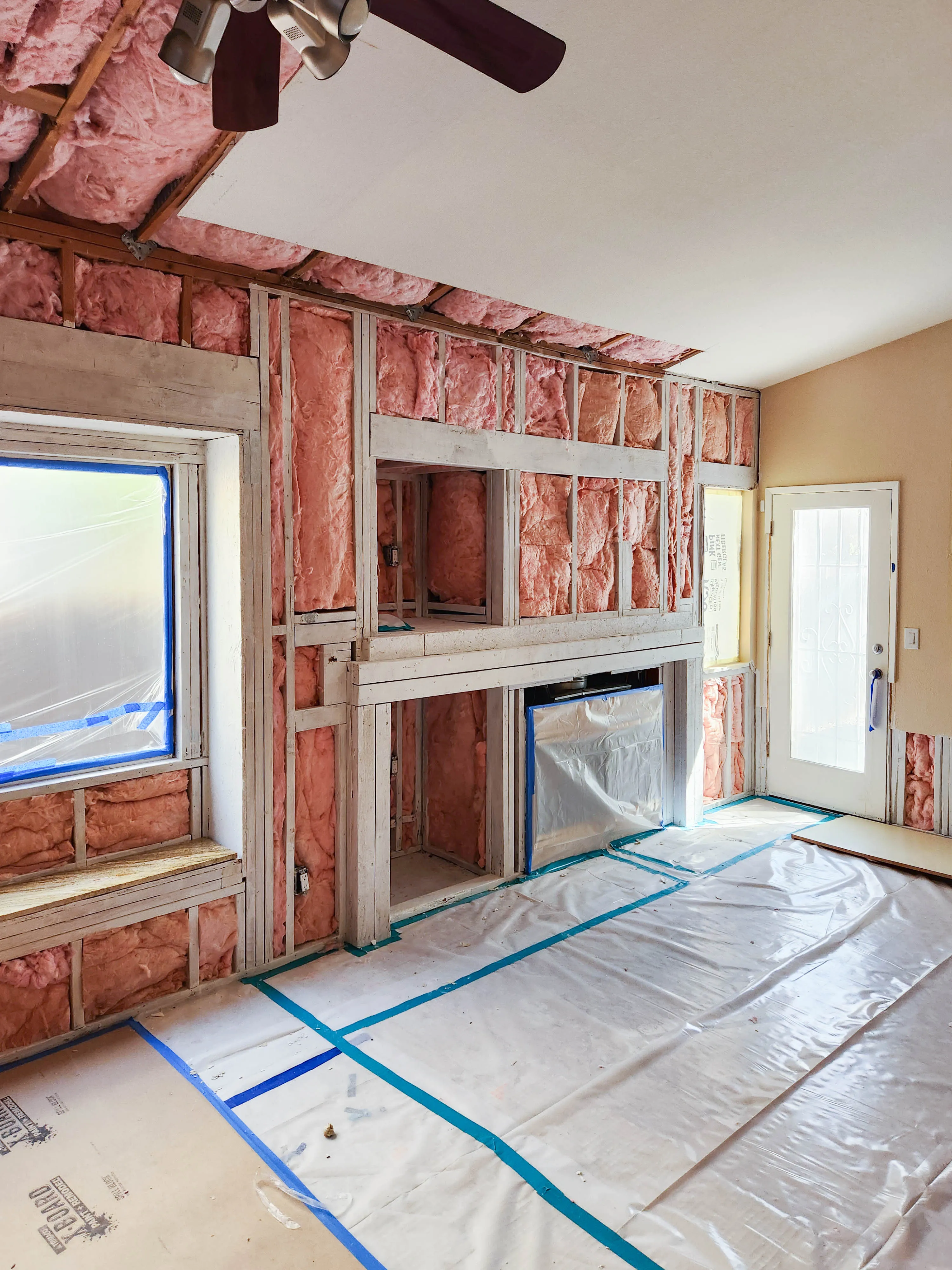 Picture of In the midst of transformation, this room showcases Sulvaran Drywall's meticulous work, with insulation carefully placed and surfaces prepped. Known for their high customer satisfaction ratings, they ensure every detail contributes to a quality outcome. Copyright ©2025 Diamond Certified Resource

 - Sulvaran Drywall