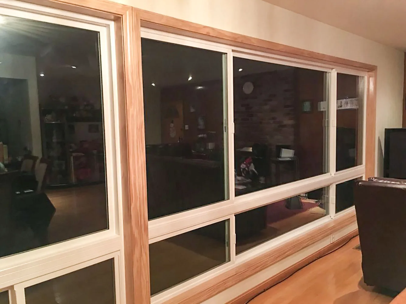 Picture of In this serene living space, Abstract Windows highlights its commitment to quality outcomes with elegantly designed, expansive windows that create a seamless connection between the indoors and outdoors. Recognized for expertise and quality, the company transforms environments with precision. Copyright ©2025 Diamond Certified Resource

 - Abstract Windows