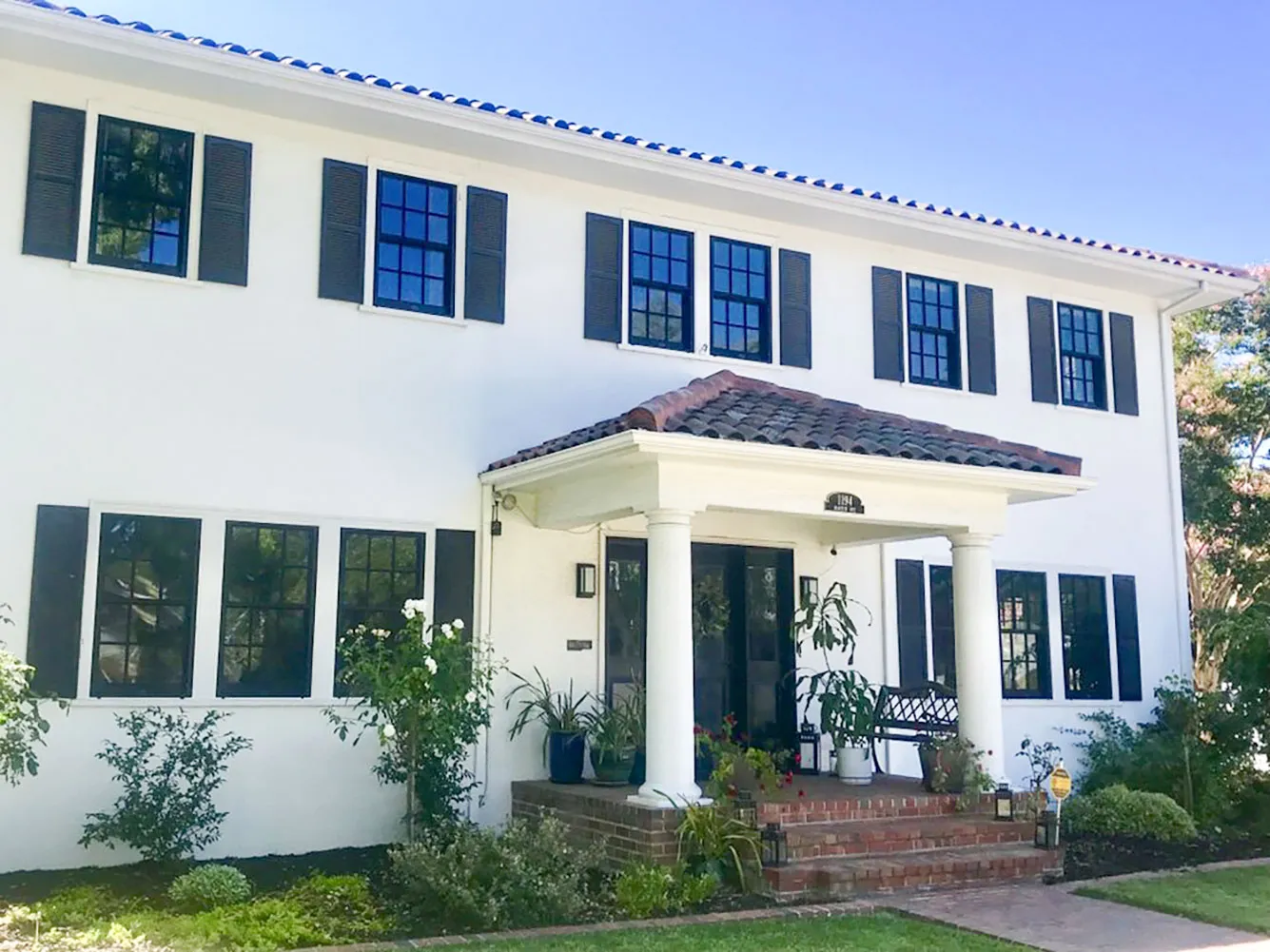 Picture of The elegance of a classic faÃ§ade is enhanced by the precision installation of black-framed windows, a trademark of Abstract Windows. Their commitment to quality outcomes ensures customer satisfaction. Copyright ©2025 Diamond Certified Resource - Abstract Windows