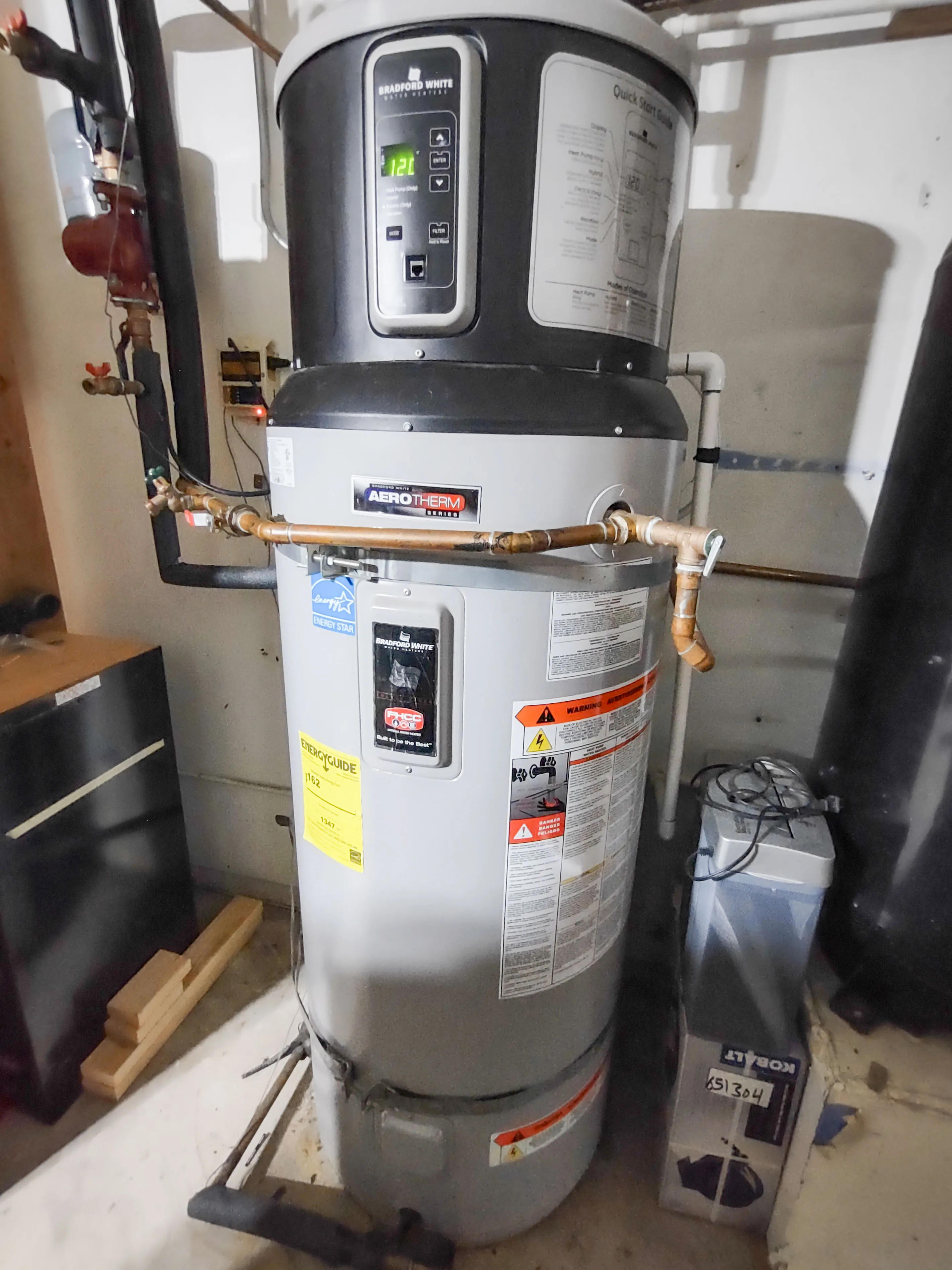 Picture of In a quiet, well-organized utility room, a Bradford White water heater stands as a testament to Gray Plumbing Incâ€™s dedication to quality outcomes. This precision reflects the companyâ€™s top-rated standing in delivering reliable solutions. Copyright ©2025 Diamond Certified Resource - Gray Plumbing Inc