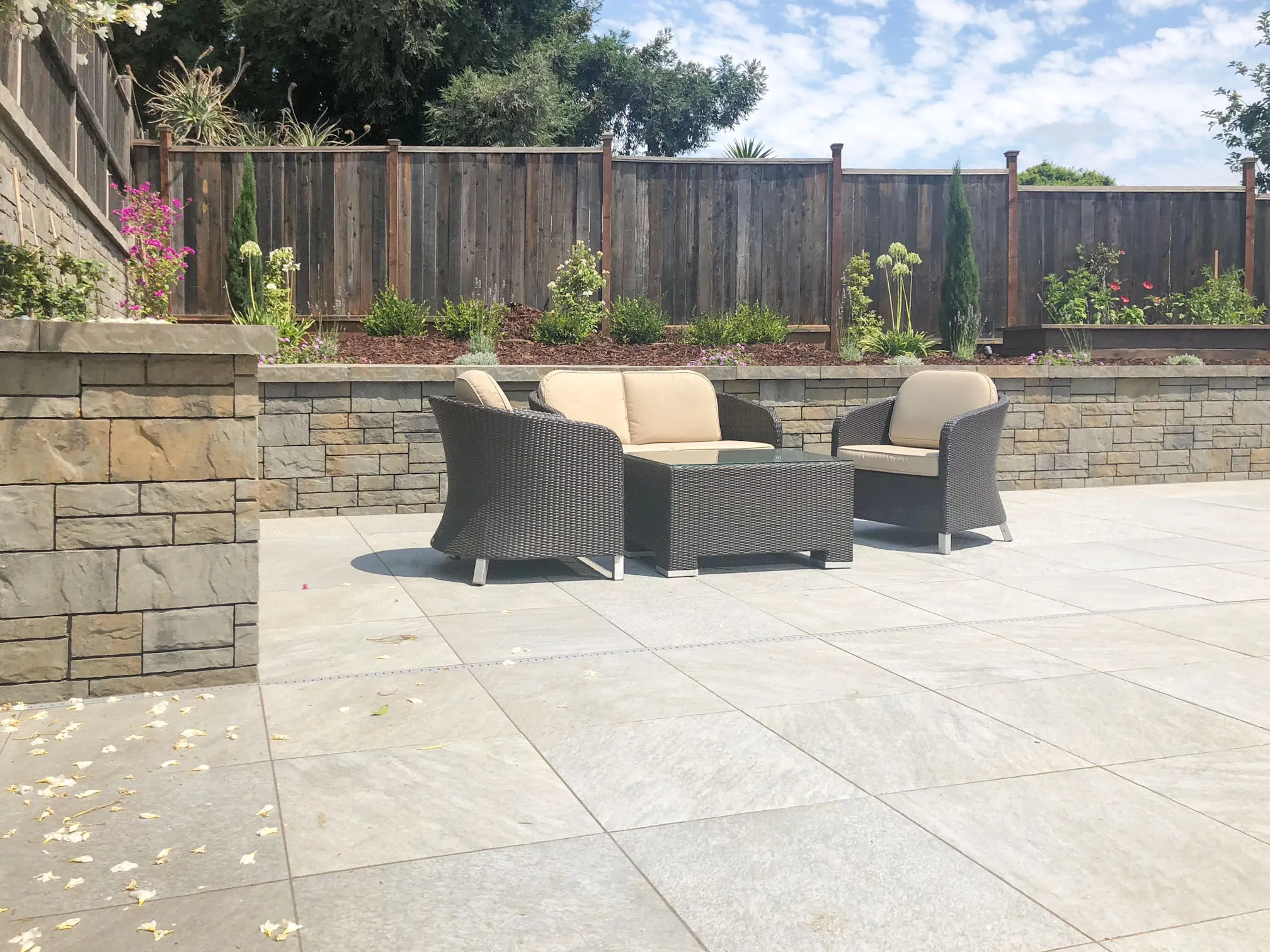 Picture of In this serene outdoor space, Mr. Pavers Contractor Services, Inc. showcases their dedication to quality outcomes with a beautifully crafted patio. Their expertise in creating inviting environments is evident in every detail. Copyright ©2025 Diamond Certified Resource

 - Mr. Pavers Contractor Services, Inc.