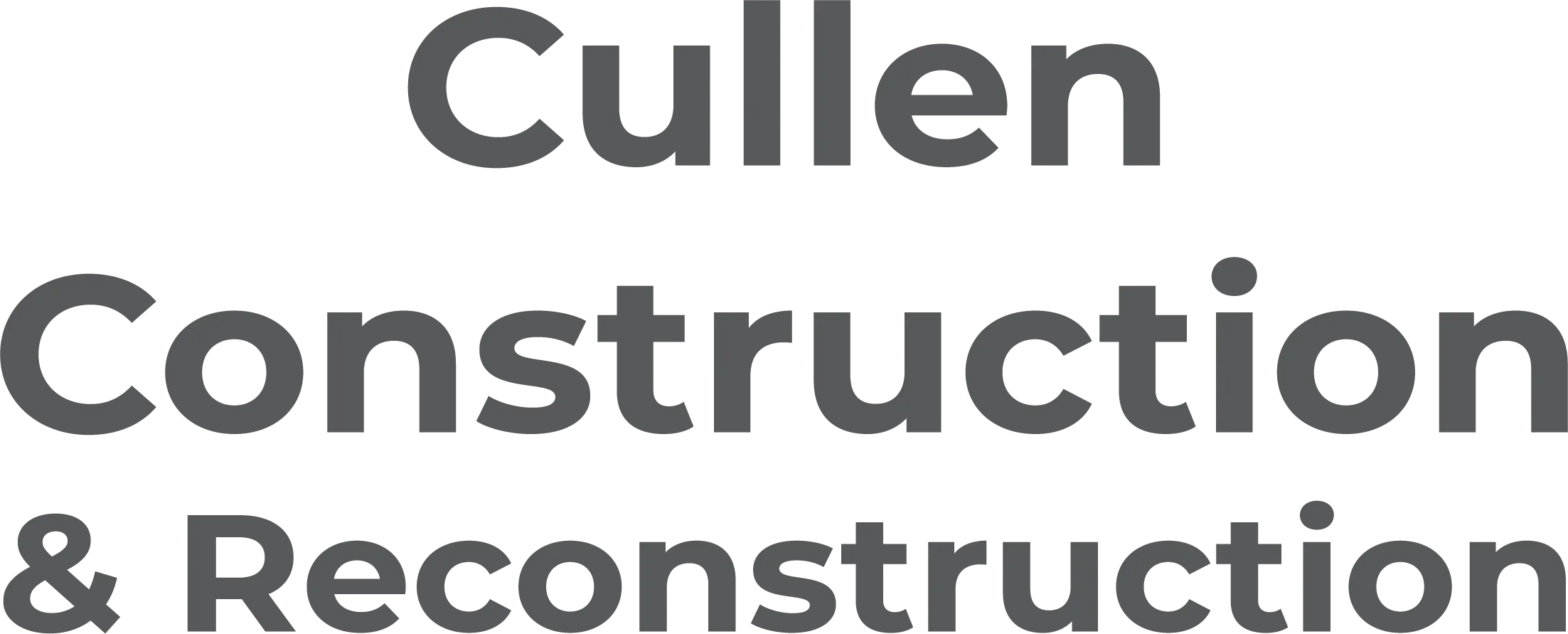 Cullen Construction & Reconstruction logo