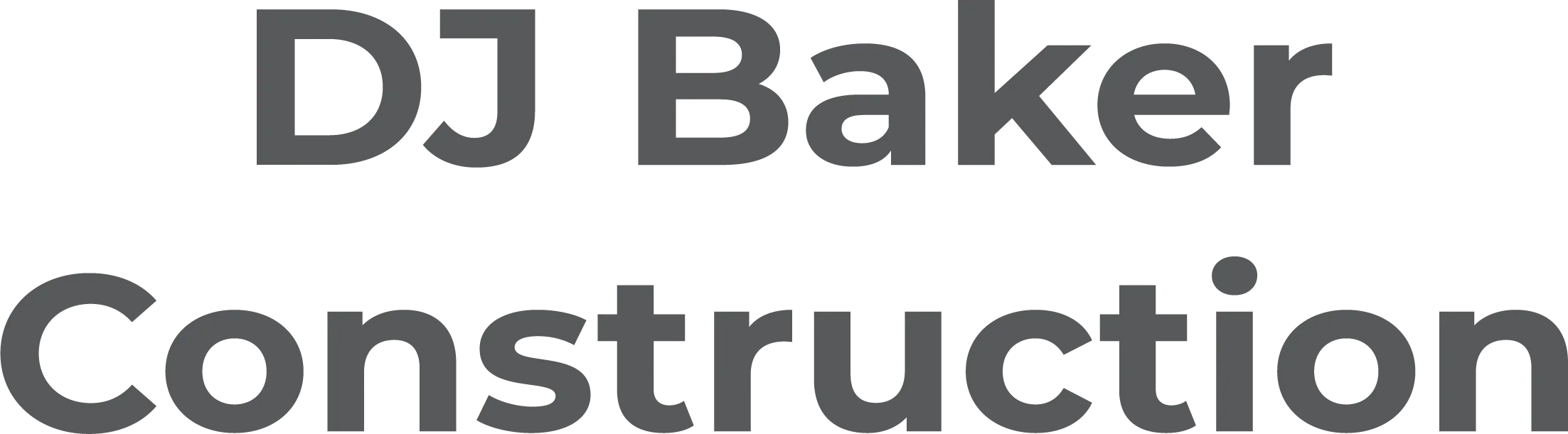 DJ Baker Construction logo