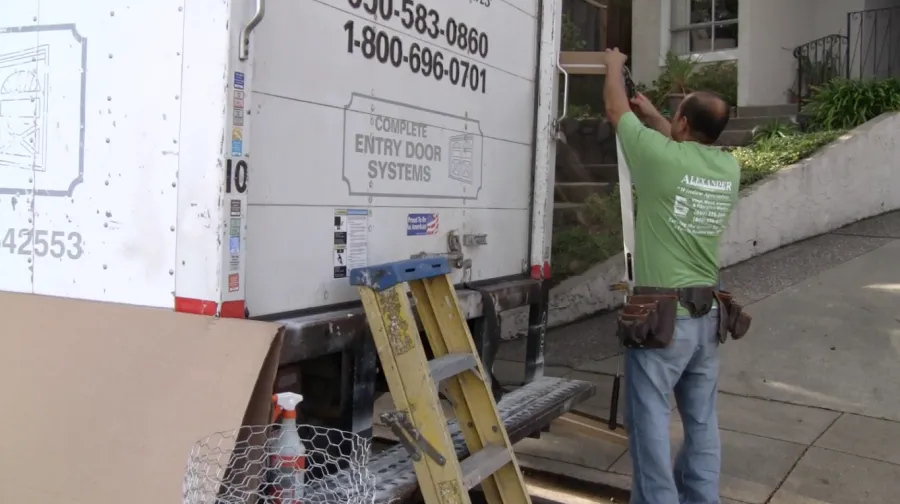 Picture of A worker from Alexander Company prepares tools at a job site, highlighting their dedication to quality outcomes with every project. The company is recognized for expertise and quality. Copyright ©2025 Diamond Certified Resource

 - Alexander Company