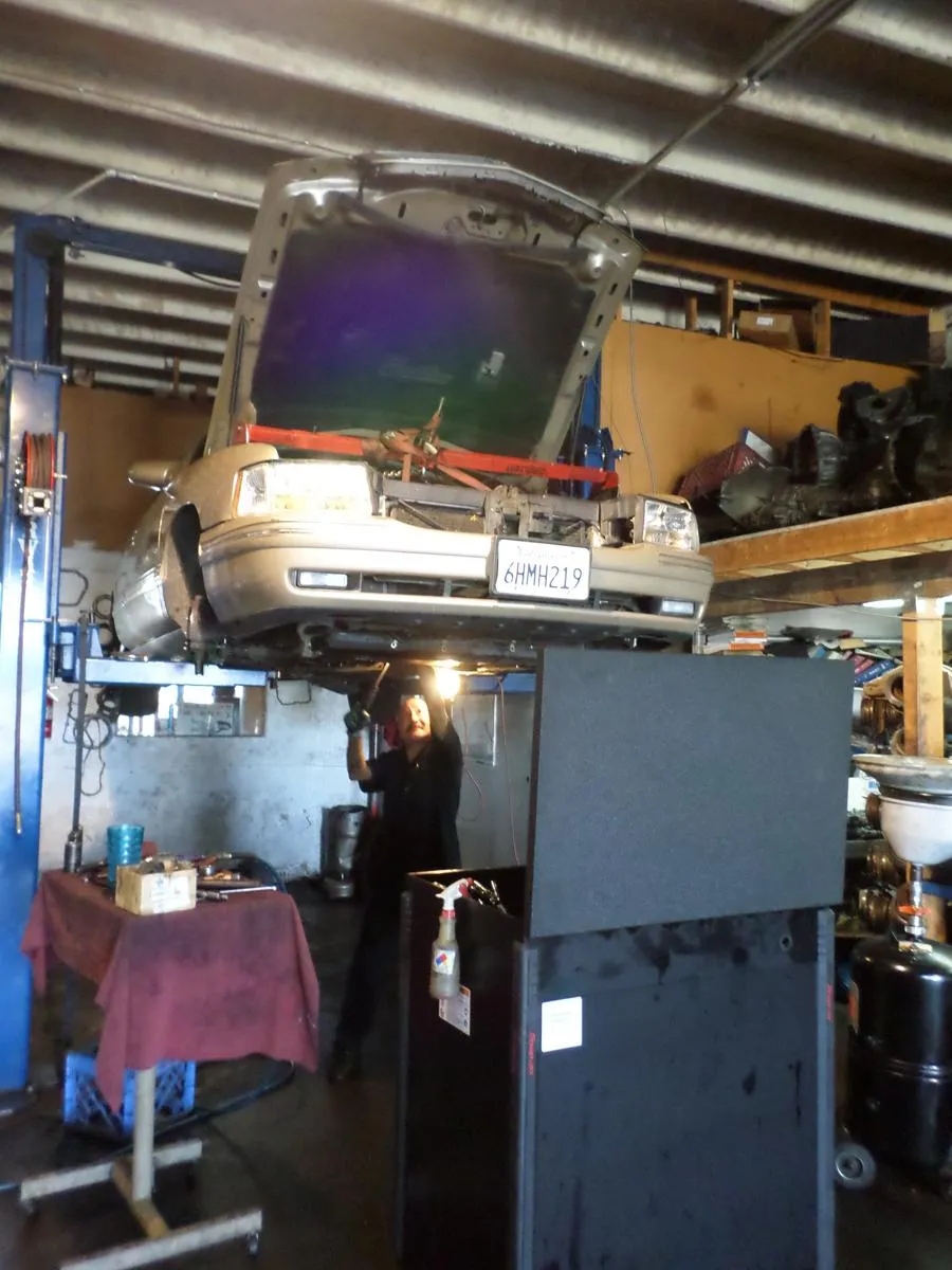 Picture of In the heart of Delta Transmission's workshop, a mechanic skillfully operates beneath a lifted car, embodying the companyâ€™s focus on quality outcomes. This attention to detail is what earned them Diamond Certified. Copyright ©2025 Diamond Certified Resource

 - Delta Transmission